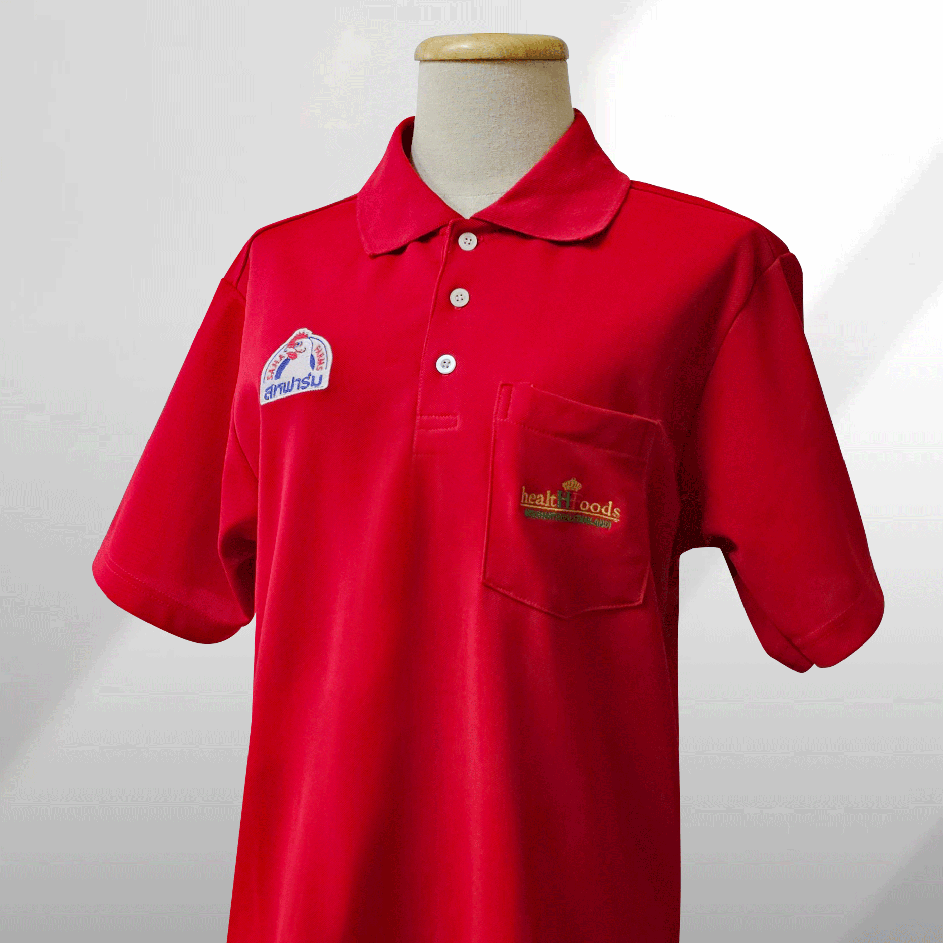 CH-6-2-Polo Polo t-shirt front red